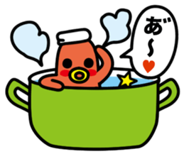 Takopon the Sausage Alien sticker #4571984