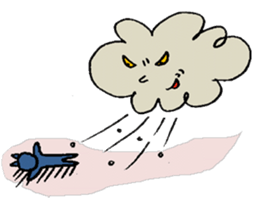 cat & dog climbing sticker #4572220