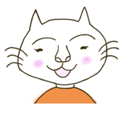 Mimi the cat sticker #4572712