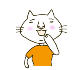 Mimi the cat sticker #4572713