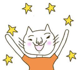 Mimi the cat sticker #4572719