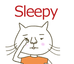 Mimi the cat sticker #4572720