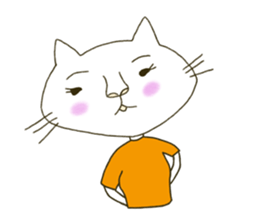 Mimi the cat sticker #4572733