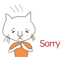 Mimi the cat sticker #4572737