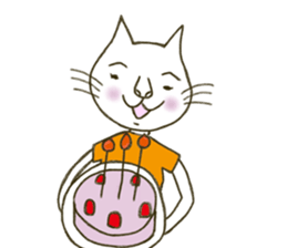 Mimi the cat sticker #4572740