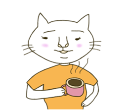 Mimi the cat sticker #4572742