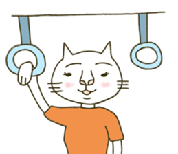 Mimi the cat sticker #4572747