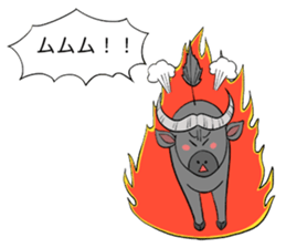 Relax Buffalo sticker #4572762