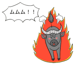 Relax Buffalo sticker #4572762