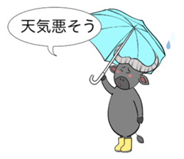 Relax Buffalo sticker #4572788