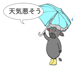 Relax Buffalo sticker #4572788