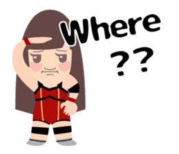 Sendai Girls Pro wrestling (English ver) sticker #4572903