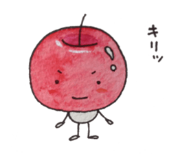 Feeling of apple sticker #4573673