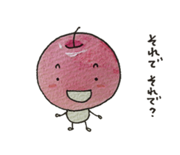 Feeling of apple sticker #4573676