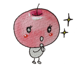Feeling of apple sticker #4573678