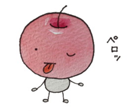 Feeling of apple sticker #4573679