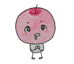 Feeling of apple sticker #4573685