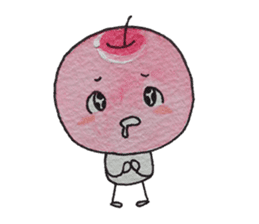 Feeling of apple sticker #4573685
