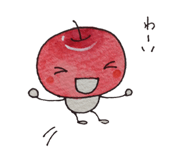 Feeling of apple sticker #4573686