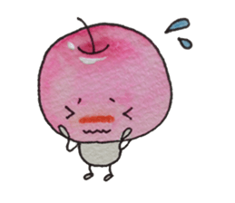Feeling of apple sticker #4573689