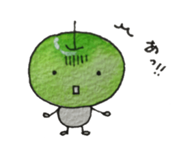 Feeling of apple sticker #4573690