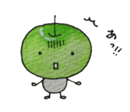 Feeling of apple sticker #4573690