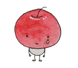 Feeling of apple sticker #4573691