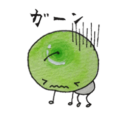 Feeling of apple sticker #4573694