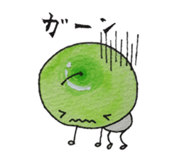 Feeling of apple sticker #4573694