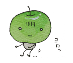 Feeling of apple sticker #4573695