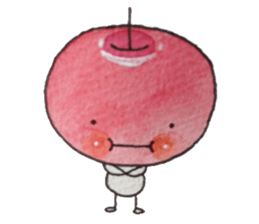 Feeling of apple sticker #4573698