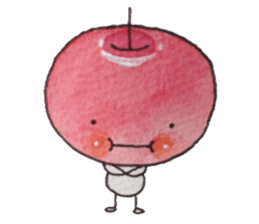 Feeling of apple sticker #4573698