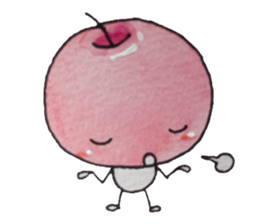 Feeling of apple sticker #4573703