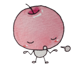 Feeling of apple sticker #4573703