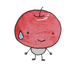Feeling of apple sticker #4573708