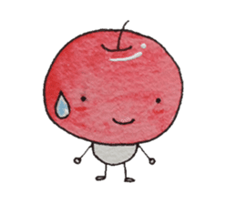 Feeling of apple sticker #4573708
