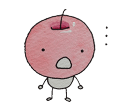 Feeling of apple sticker #4573709