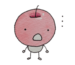 Feeling of apple sticker #4573709