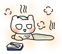 Nice tie bear sticker #4574157