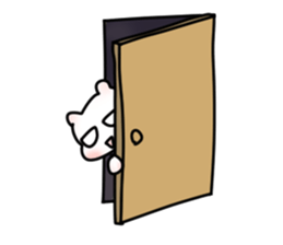 Nice tie bear sticker #4574168