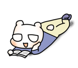 Nice tie bear sticker #4574186