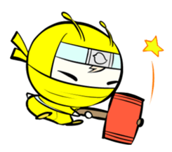 sanbikitekinamonogakiru sticker #4574411