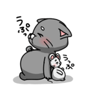 MARO CAT & MARO MOUSE sticker #4574646
