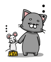 MARO CAT & MARO MOUSE sticker #4574649