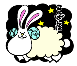 Usamocchin(Japanese.ver) sticker #4574787