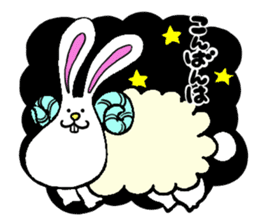 Usamocchin(Japanese.ver) sticker #4574787