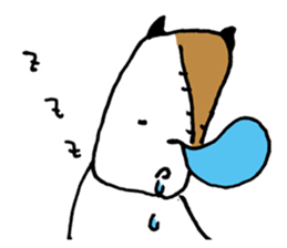 KIZUINU  by lefthandkemkem sticker #4575005