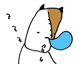 KIZUINU by lefthandkemkem sticker #4575005