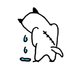 KIZUINU by lefthandkemkem sticker #4575017