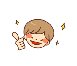 expressive face pictorial symbol sticker #4575275